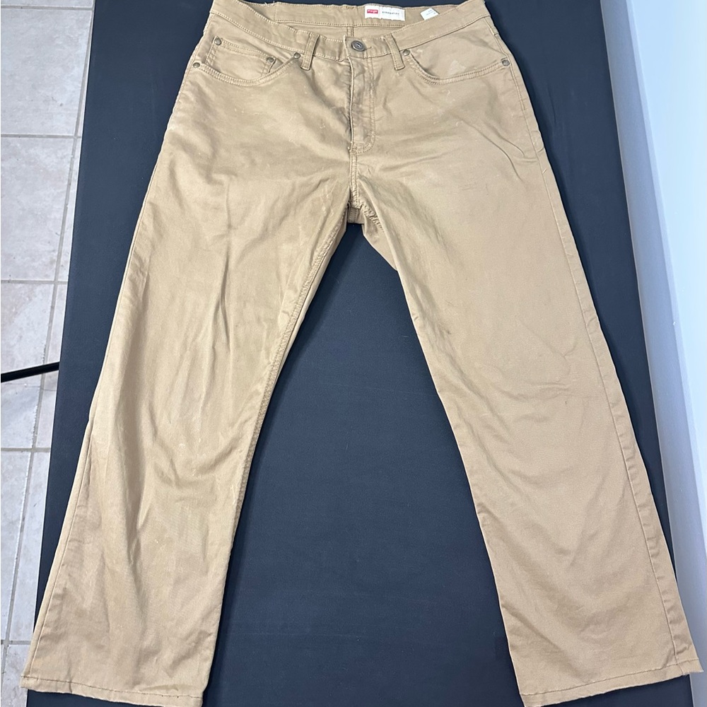 Wrangler Men's Khaki Chinos